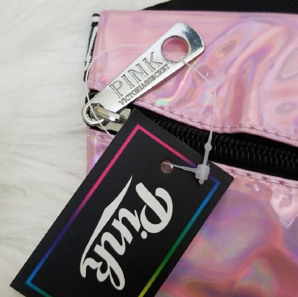 NWT Victoria's Secret PINK Holograpgic Fanny Pack - Picture 3 of 4